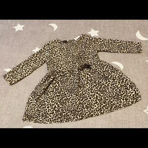 Zara baby girl super soft leopard dress